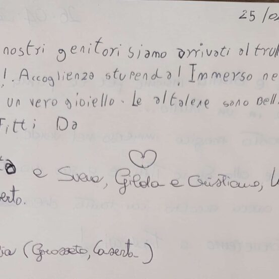Anita e Sveva, Gilda e Cristiano, Lia e Roberto