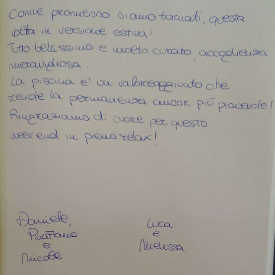 Daniele, Pina Flora e Nicole / Luca e Melissa